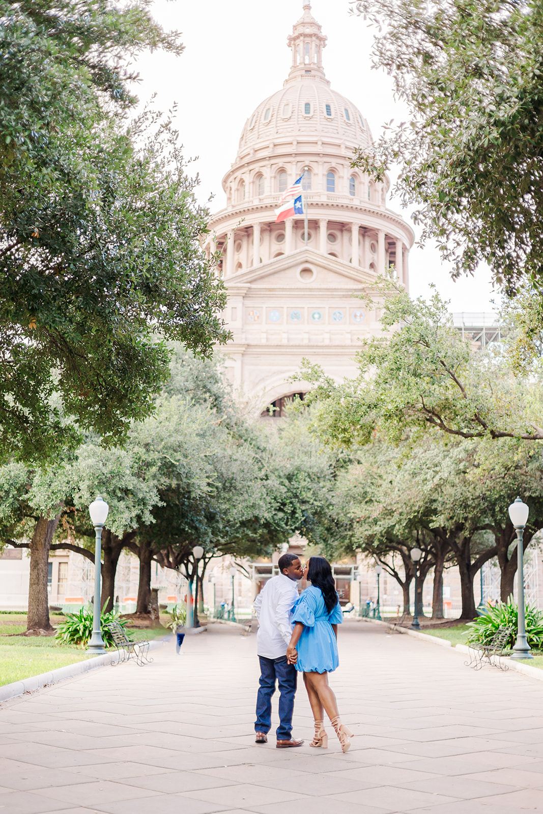 A Texas Capitol Engagement Session with Jarves & Britney